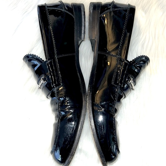 🎥GUCCI🎥Men’s Patent Leather Loafers🎥 Size 11.5 - Picture 2 of 12